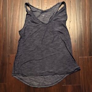 Women's Sleeveless Blue Lululemon tank top